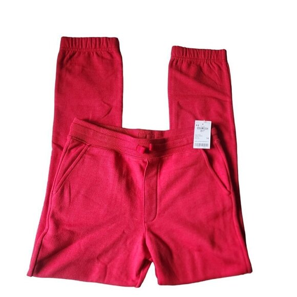 OshKosh B'gosh Classic Pull-On Joggers Red Youth Boys Size 14 - Picture 2 of 10